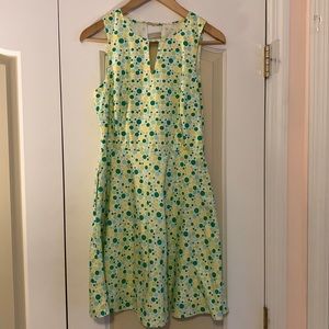 Green dot dress